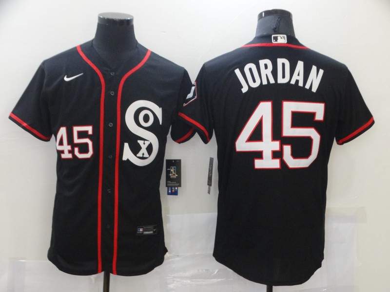 Chicago White Sox Black Elite MLB Jersey 03