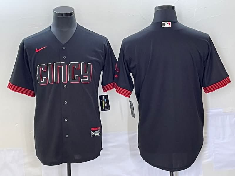 Cincinnati Reds Black MLB Jersey