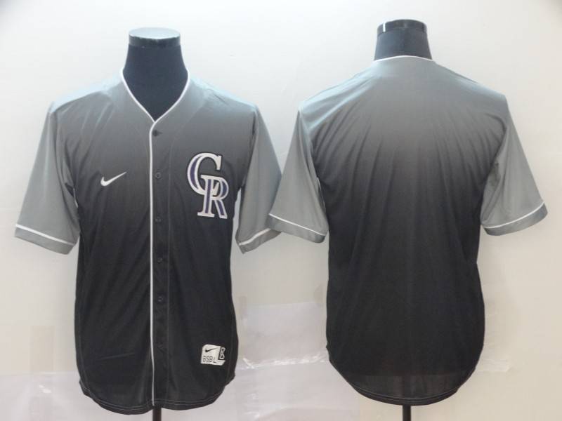 Colorado Rockies Black Fashion MLB Jersey