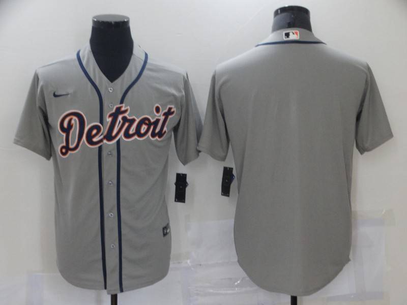 Detroit Tigers Grey MLB Jersey