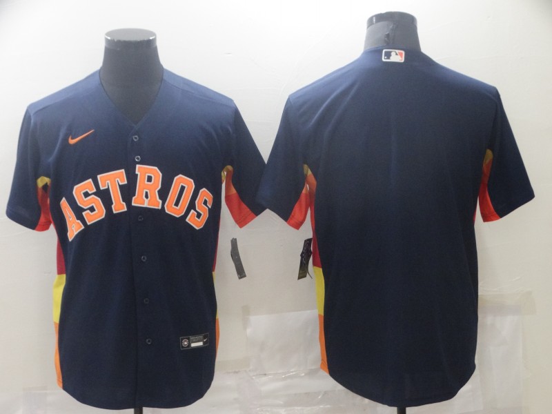 Houston Astros Dark Blue MLB Jersey