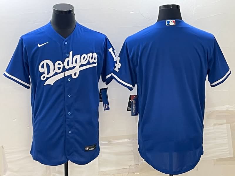 Los Angeles Dodgers Blue Elite MLB Jersey 02