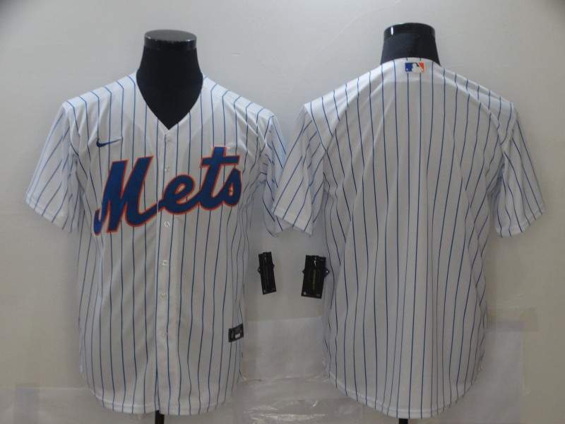 New York Mets White MLB Jersey