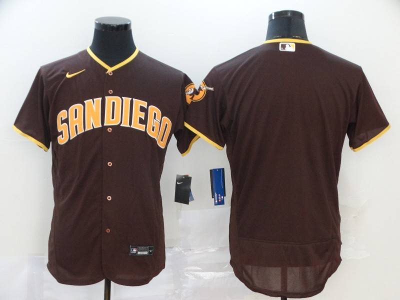 San Diego Padres Brown Elite MLB Jersey