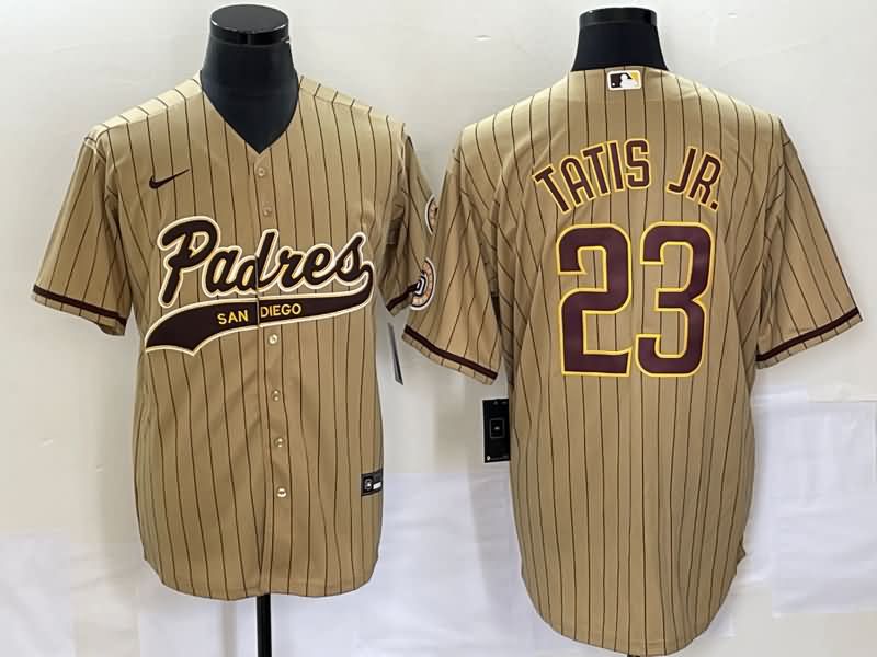 San Diego Padres Tan MLB Jersey 03