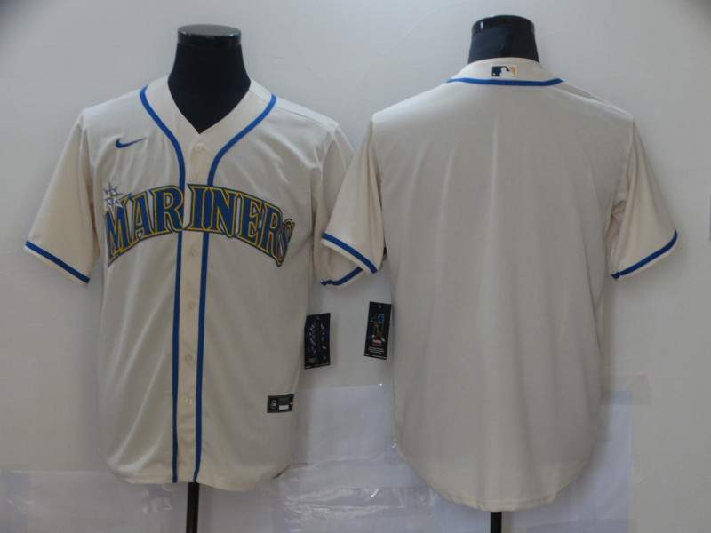 Seattle Mariners Cream MLB Jersey