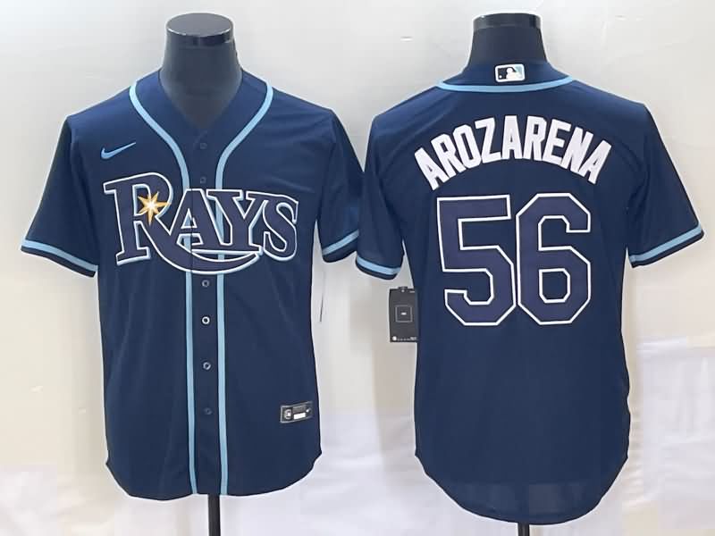 Tampa Bay Rays Dark Blue MLB Jersey