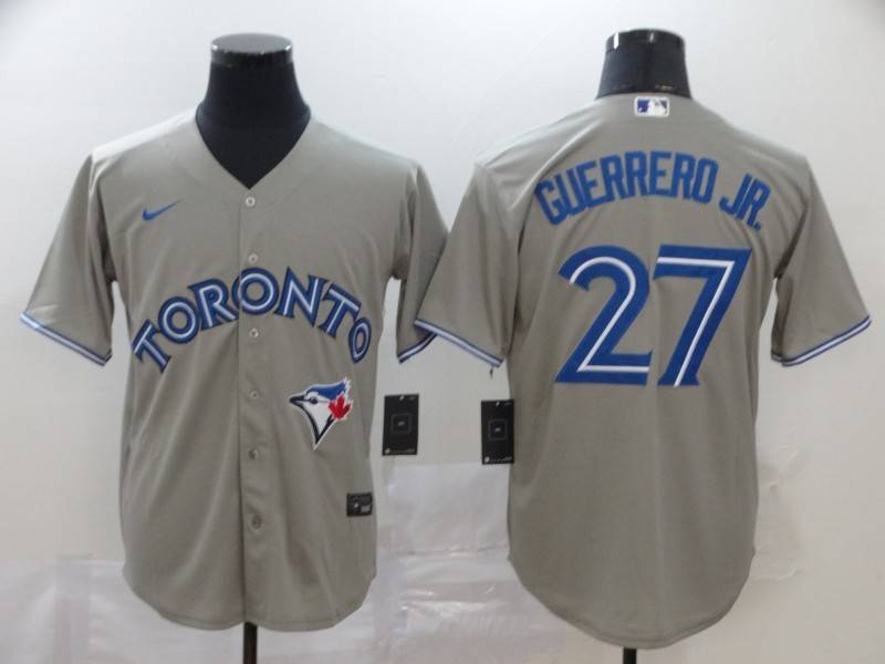 Toronto Blue Jays Grey MLB Jersey