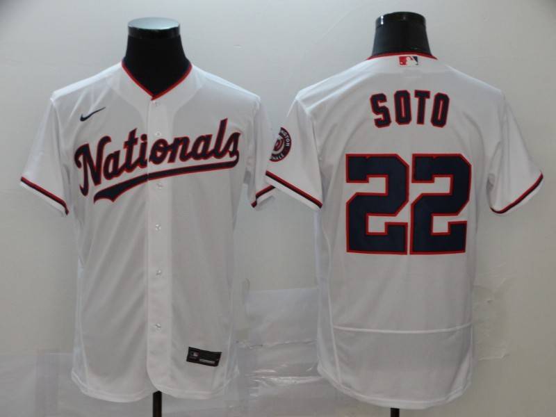 Washington Nationals White Elite MLB Jersey