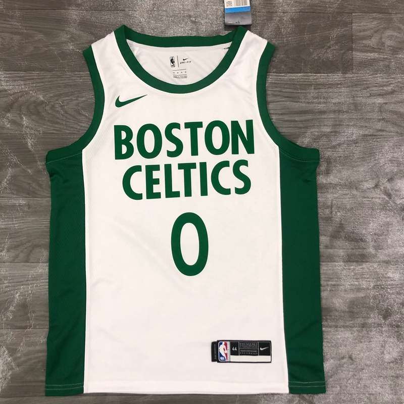 Boston Celtics 20/21 White City Basketball Jersey (Hot Press)