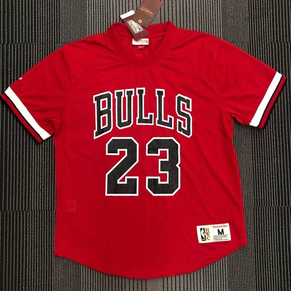 Chicago Bulls Red Classics Basketball Jersey 02 (Hot Press)