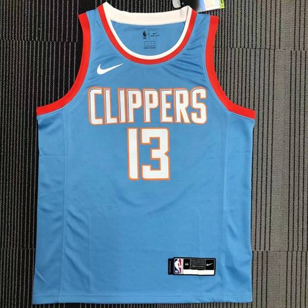 Los Angeles Clippers Blue Basketball Jersey (Hot Press)