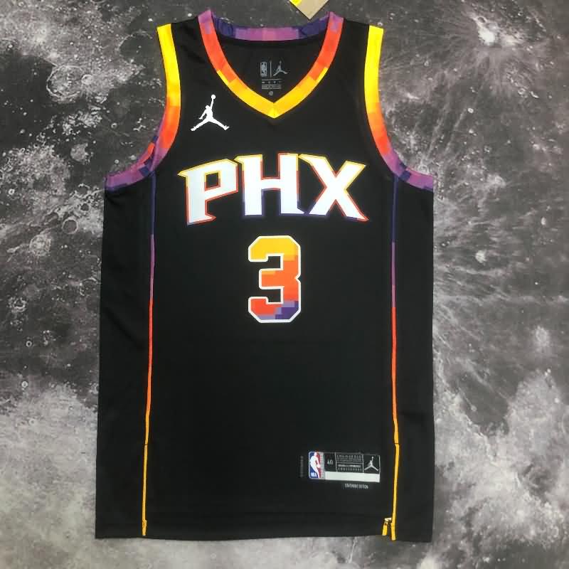 Phoenix Suns 22/23 Black AJ Basketball Jersey (Hot Press)