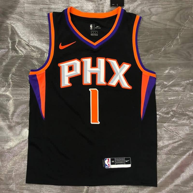 Phoenix Suns Black City Basketball Jersey (Hot Press)