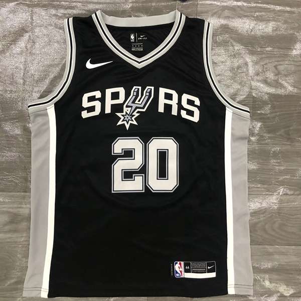 San Antonio Spurs 20/21 Black Basketball Jersey (Hot Press)