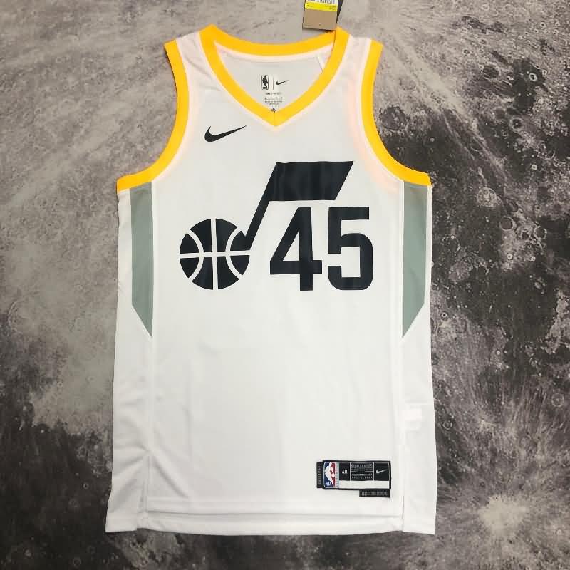 Utah Jazz 22/23 White Basketball Jersey (Hot Press)