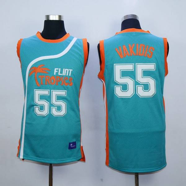 Movie VAKIDIS #55 Green Basketball Jersey (Stitched)