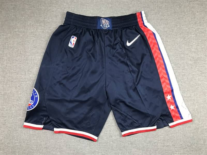 Brooklyn Nets Dark Blue Basketball Shorts