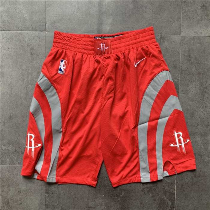 Houston Rockets Red Basketball Shorts