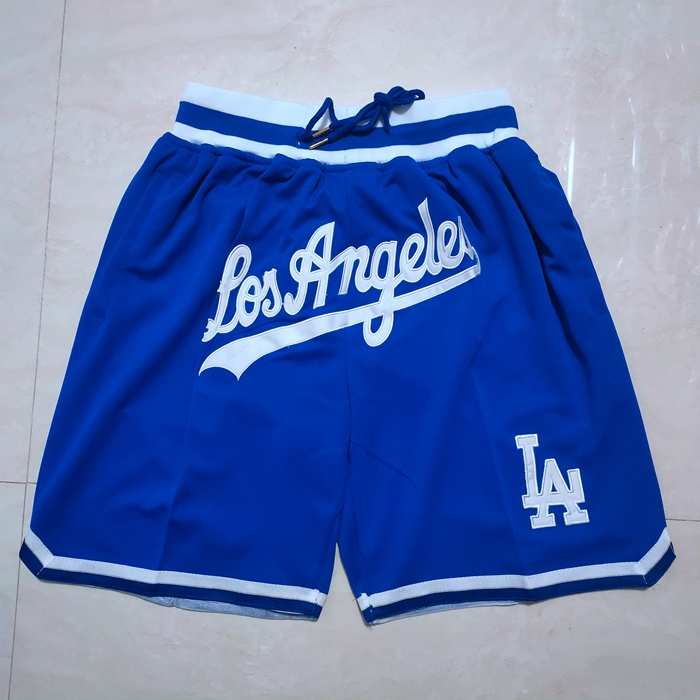 Los Angeles Dodgers Just Don Blue MLB Shorts 02