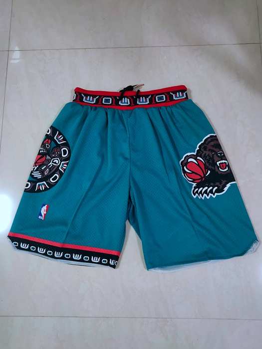 Memphis Grizzlies Just Don Green Basketball Shorts