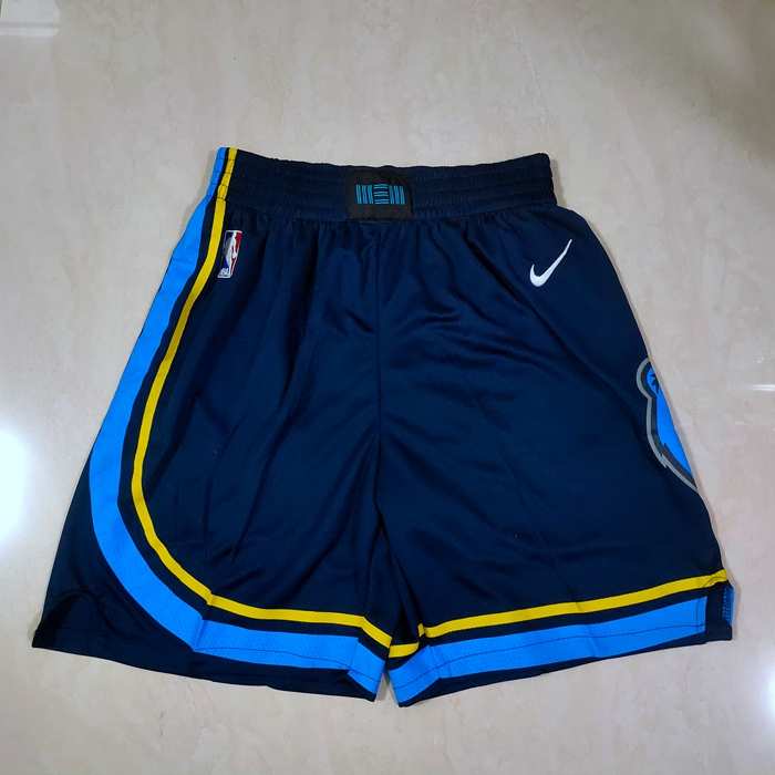 Memphis Grizzlies Dark Blue Basketball Shorts