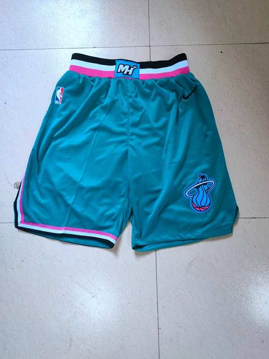 Miami Heat Green City Basketball Shorts