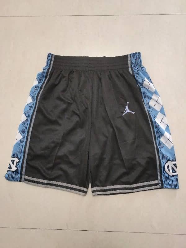 North Carolina Tar Heels Black NCAA Shorts