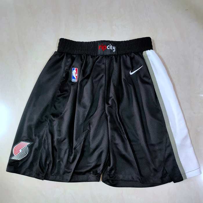 Portland Trail Blazers Black City Basketball Shorts