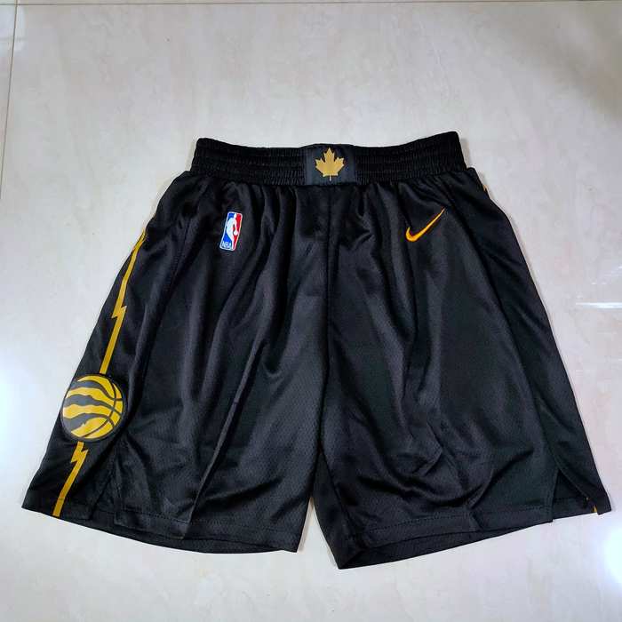 Toronto Raptors Black City Basketball Shorts