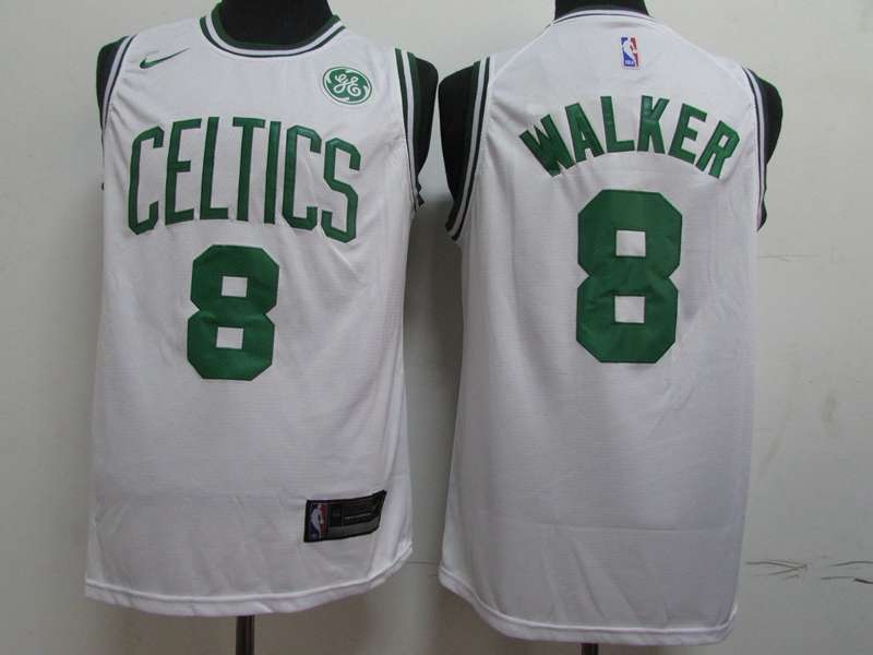 20/21 Boston Celtics WALKER #8 White Basketball Jersey (Stitched)