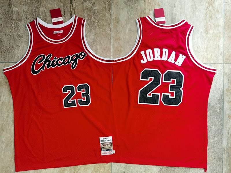 1984/85 Chicago Bulls JORDAN #23 Red Classics Basketball Jersey (Closely Stitched)