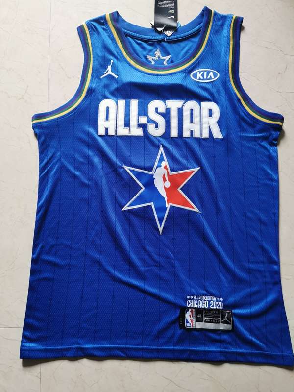 2020 Houston Rockets HARDEN #13 Blue ALL-STAR Basketball Jersey (Stitched)