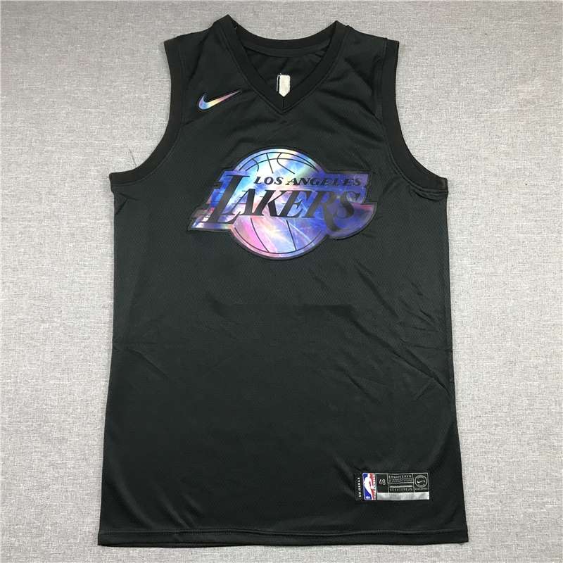 20/21 Los Angeles Lakers JAMES #23 Black Basketball Jersey 02 (Stitched)
