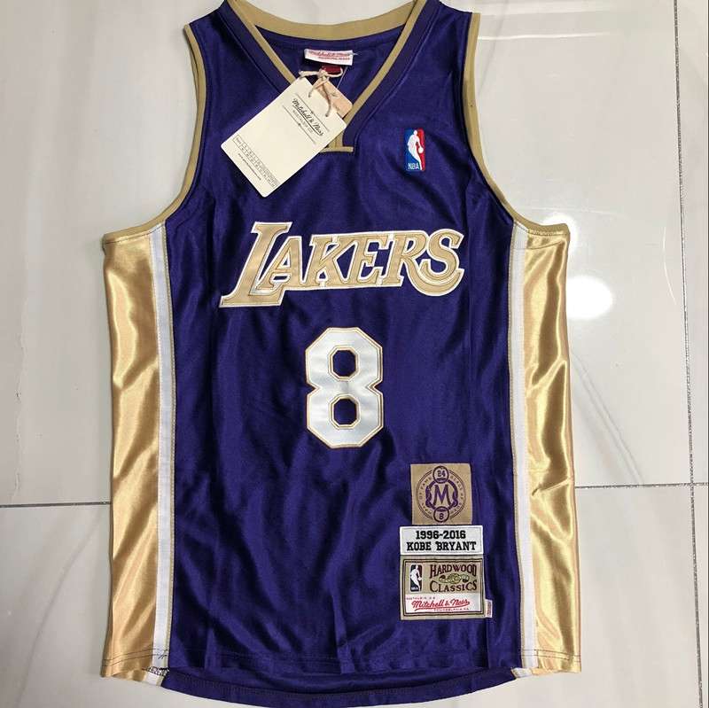 2020 Los Angeles Lakers BRYANT #8 Purple Classics Basketball Jersey (Closely Stitched)