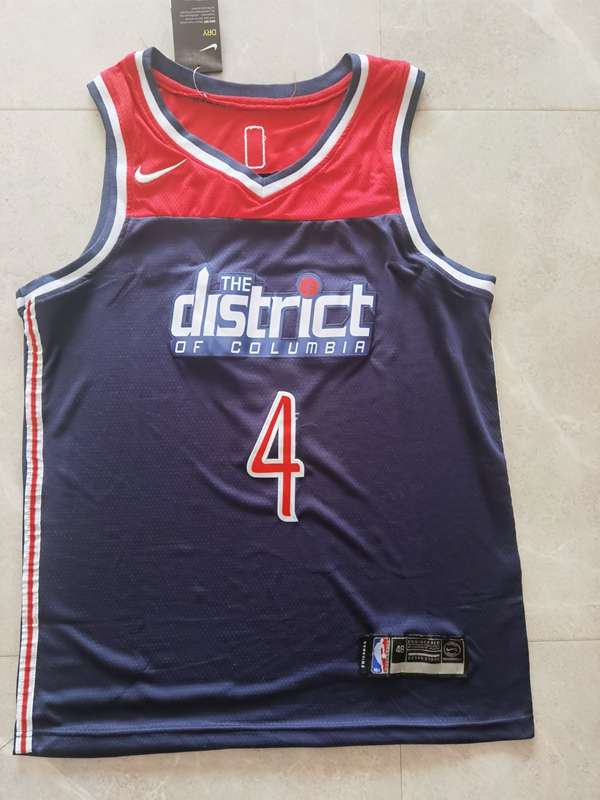 20/21 Washington Wizards WESTBROOK #4 Dark Blue Basketball Jersey (Stitched)