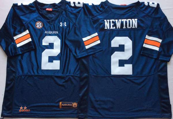 Auburn Tigers NEWTON #2 Dark Blue NCAA Football Jersey