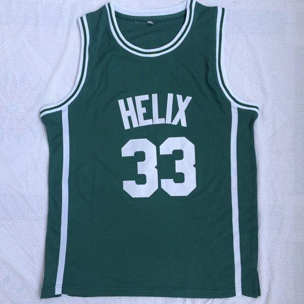 Helix WALTON #33 Green Basketball Jersey