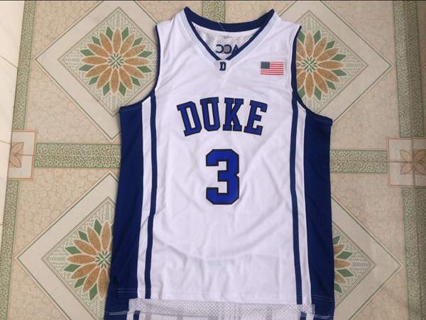 North Carolina Tar Heels ALLEN #3 White NCAA Basketball Jersey