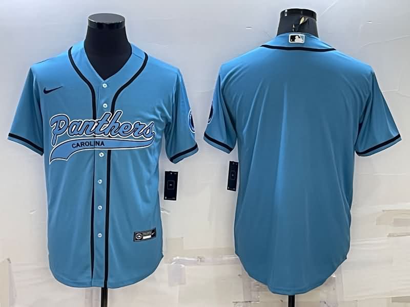 Carolina Panthers Blue MLB&NFL Jersey