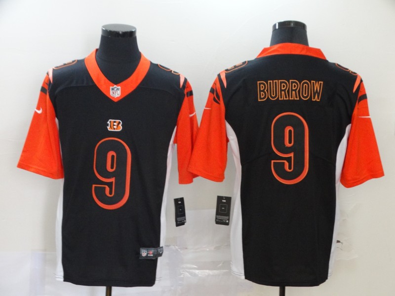 Cincinnati Bengals Black Inverted Legend NFL Jersey