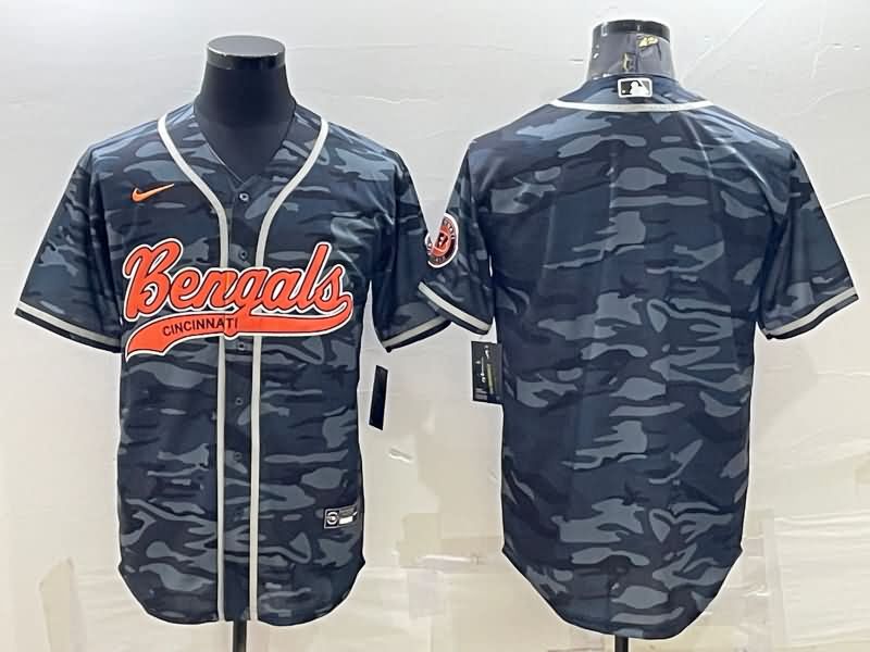 Cincinnati Bengals Camouflage MLB&NFL Jersey