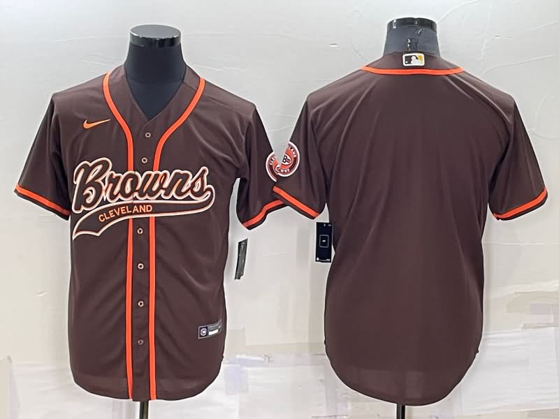 Cleveland Browns Brown MLB&NFL Jersey