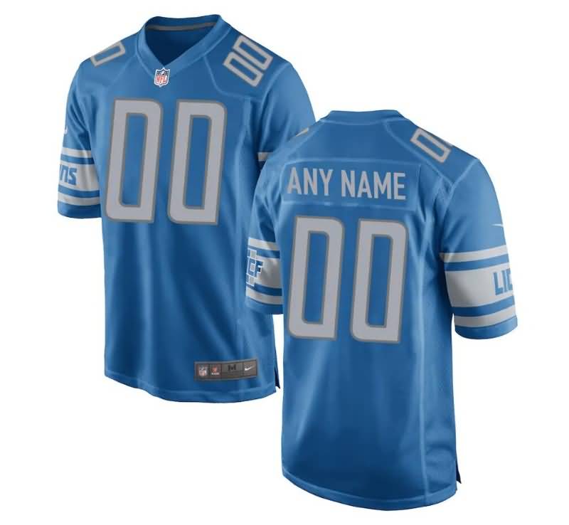 Detroit Lions Blue NFL Jersey