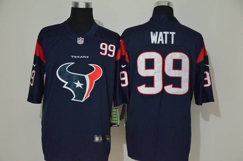 Houston Texans Dark Blue Fashion NFL Jersey 02