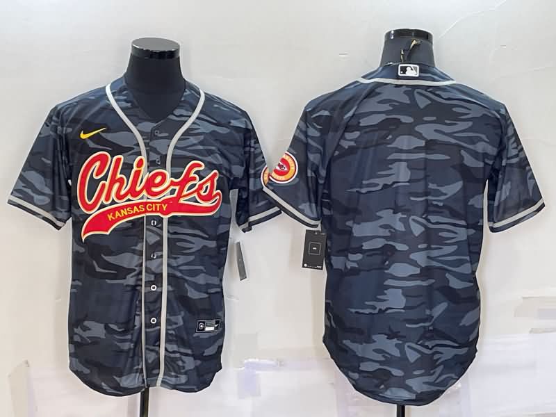 Kansas City Chiefs Camouflage MLB&NFL Jersey