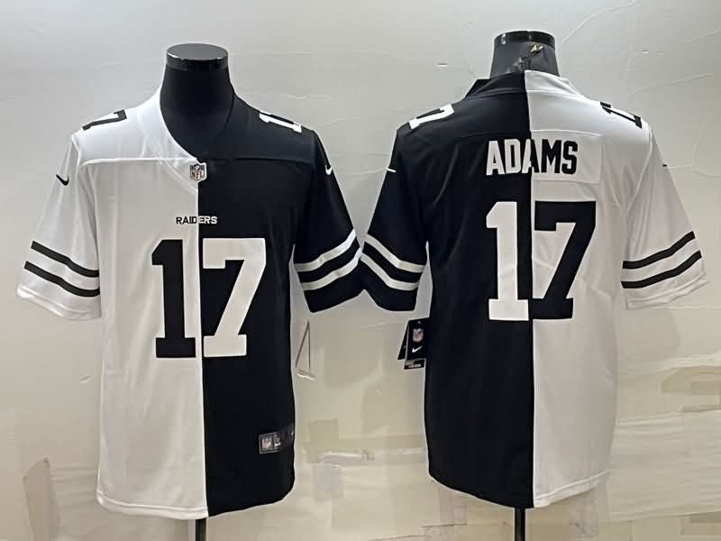 Las Vegas Raiders Black White NFL Jersey