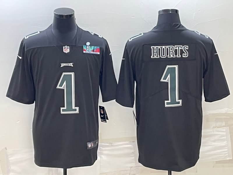 Philadelphia Eagles Black Super Bowl NFL Jersey