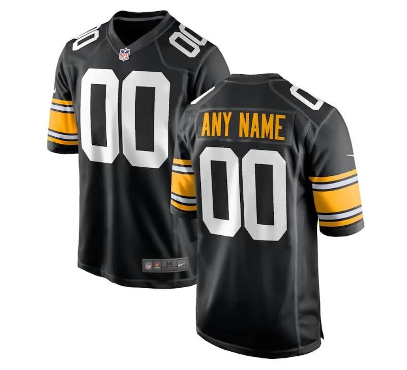 Pittsburgh Steelers Black NFL Jersey 02