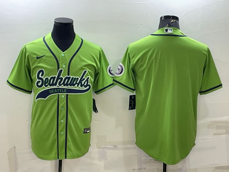 Seattle Seahawks Green MLB&NFL Jersey